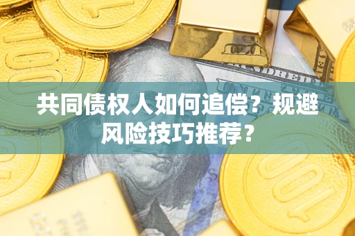 北京共同债权人如何追偿？规避风险技巧推荐？