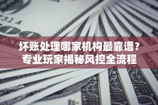 北京坏账处理哪家机构最靠谱？专业玩家揭秘风控全流程