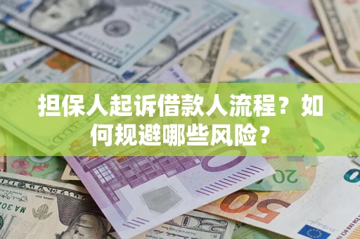 北京担保人起诉借款人流程？如何规避哪些风险？