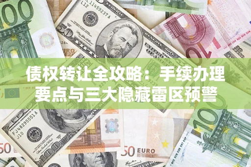 北京债权转让全攻略：手续办理要点与三大隐藏雷区预警